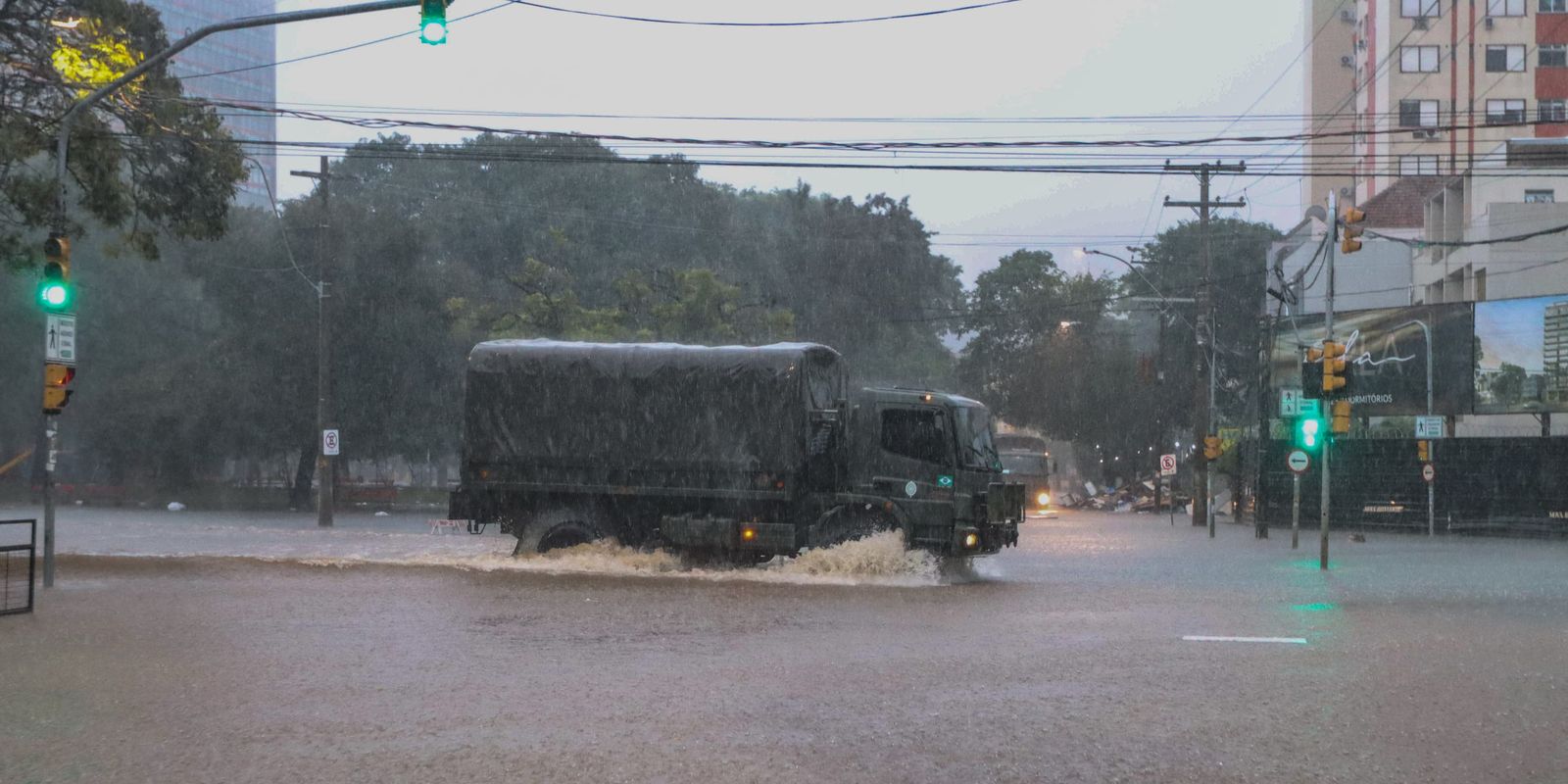 Inmet alerta para grande perigo de tempestade no Sul do país