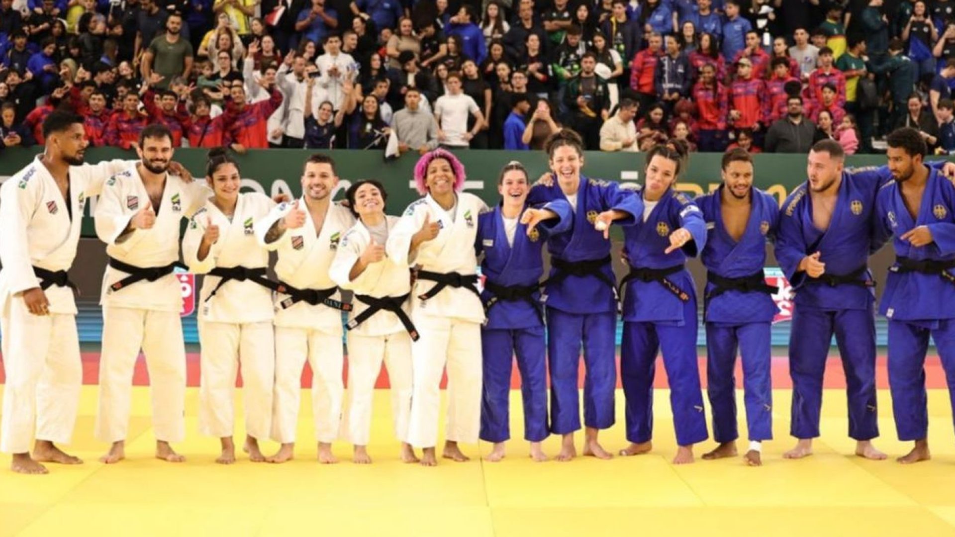 Brasil derrota Alemanha e leva título do Desafio Internacional de Judô