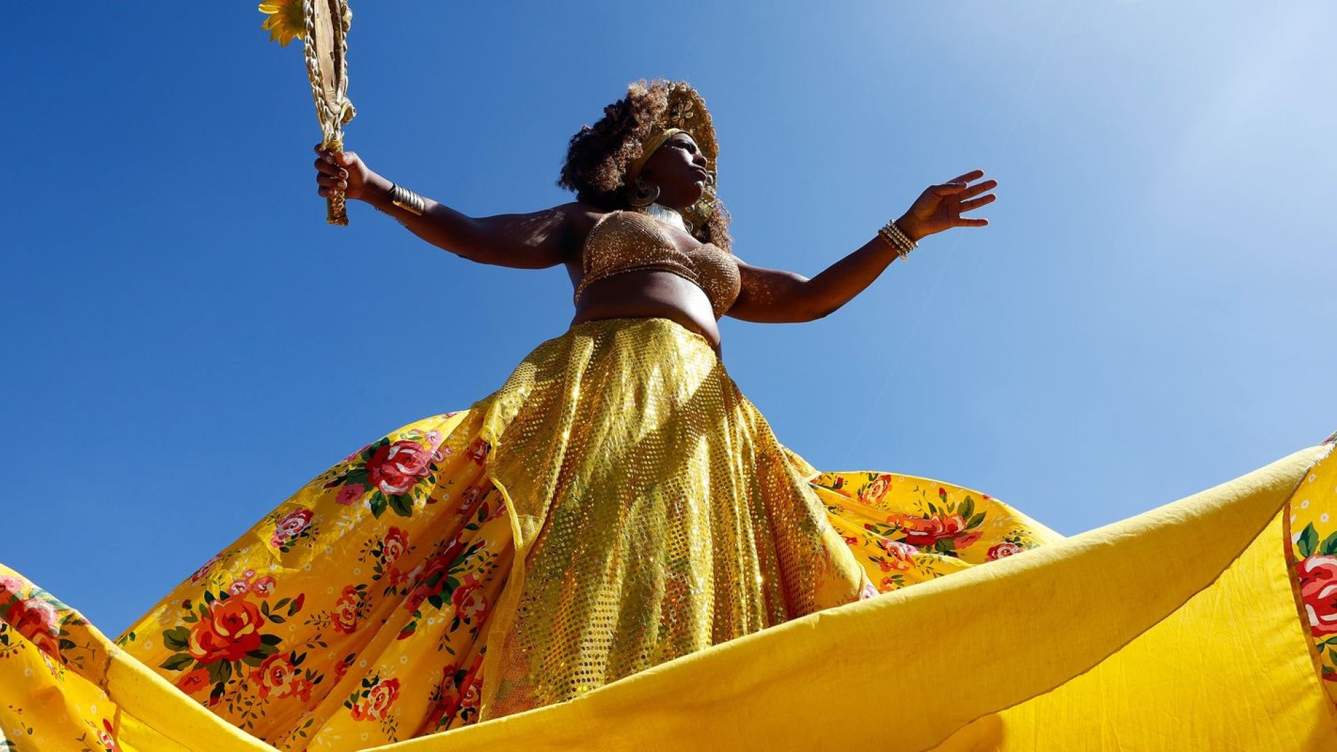 Mulheres negras marcham no Rio por direitos e pelo bem-viver